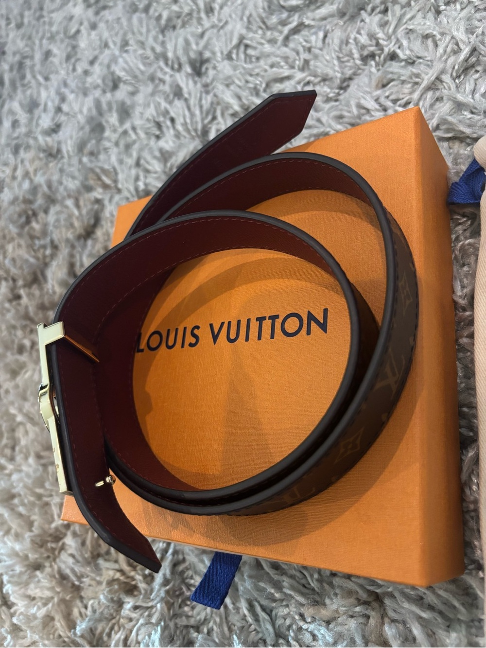 Authentic Louis Vuitton Dauphine Reversible Belt - Picture 6 of 8
